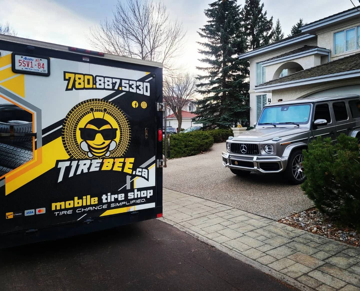 Tire Bee Inc - Mobile Tire Service — tires & wheels in Edmonton, Alberta