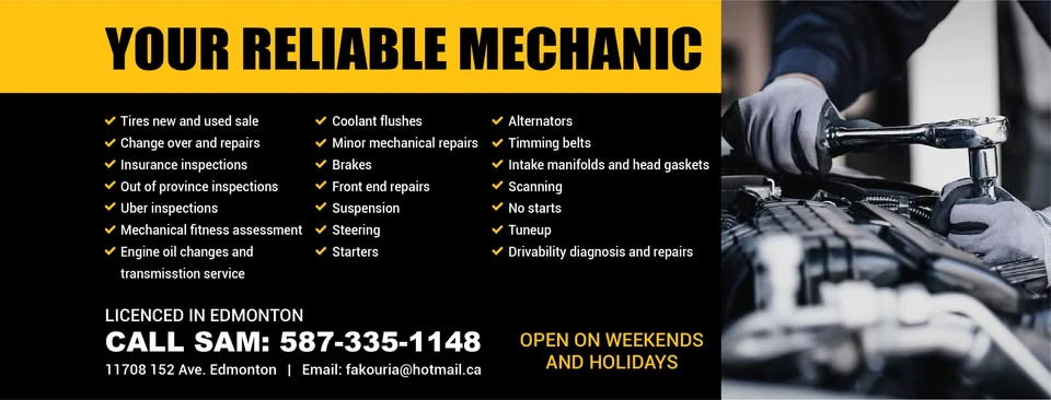 The Mechanic Shop — tires & wheels in Edmonton, Alberta