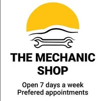 The Mechanic Shop logo — tires & wheels in Edmonton, Alberta