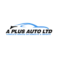 A Plus Auto logo — tires & wheels in Edmonton, Alberta
