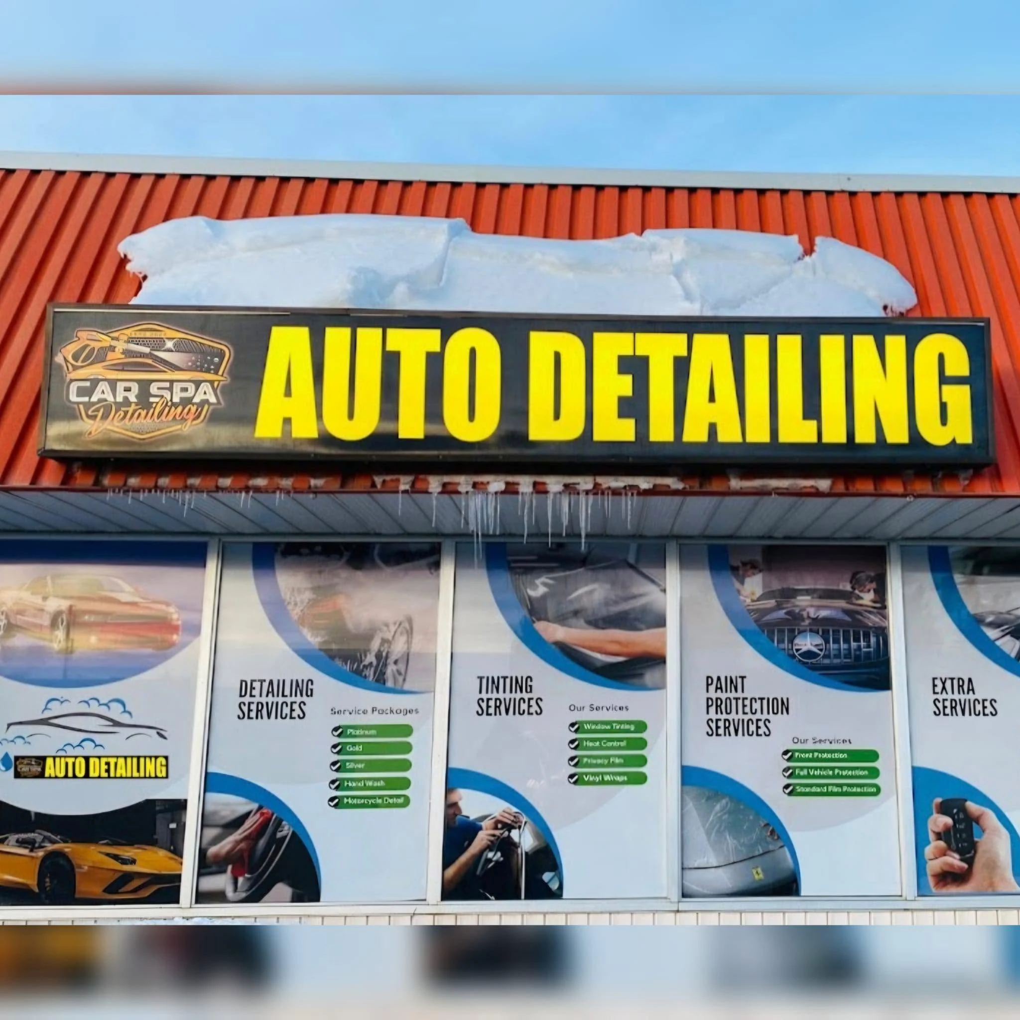 Car Spa Auto Detailing logo — detailing & protection in Edmonton, Alberta