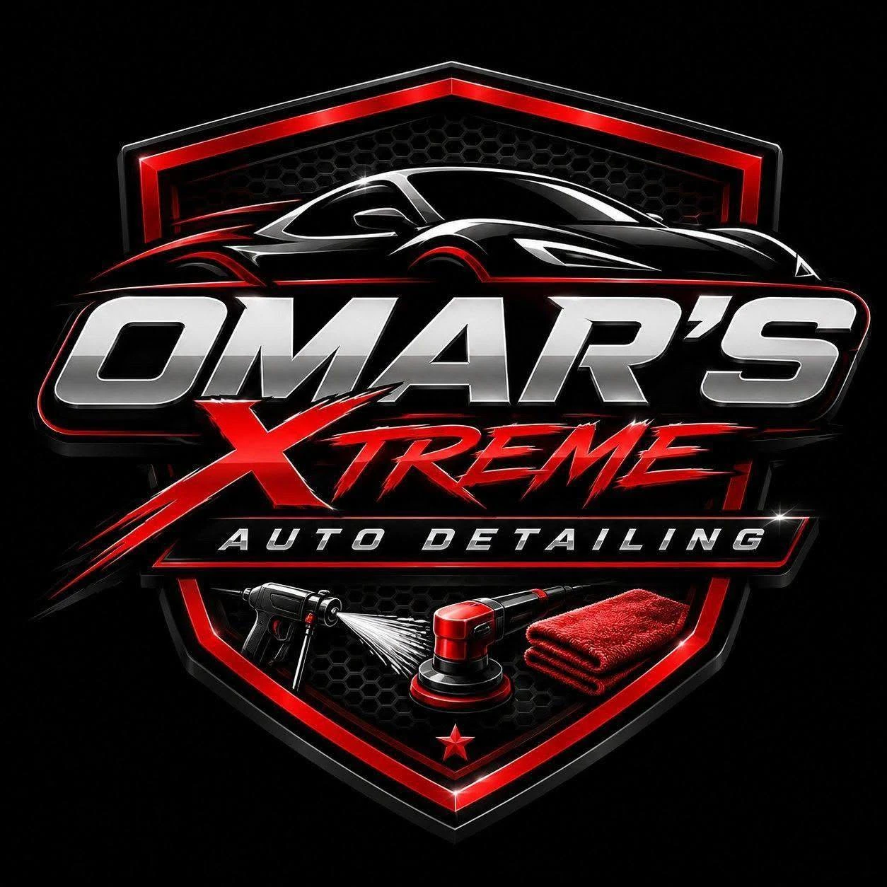 Omar's Xtreme Auto Detailing logo — detailing & protection in Edmonton, Alberta