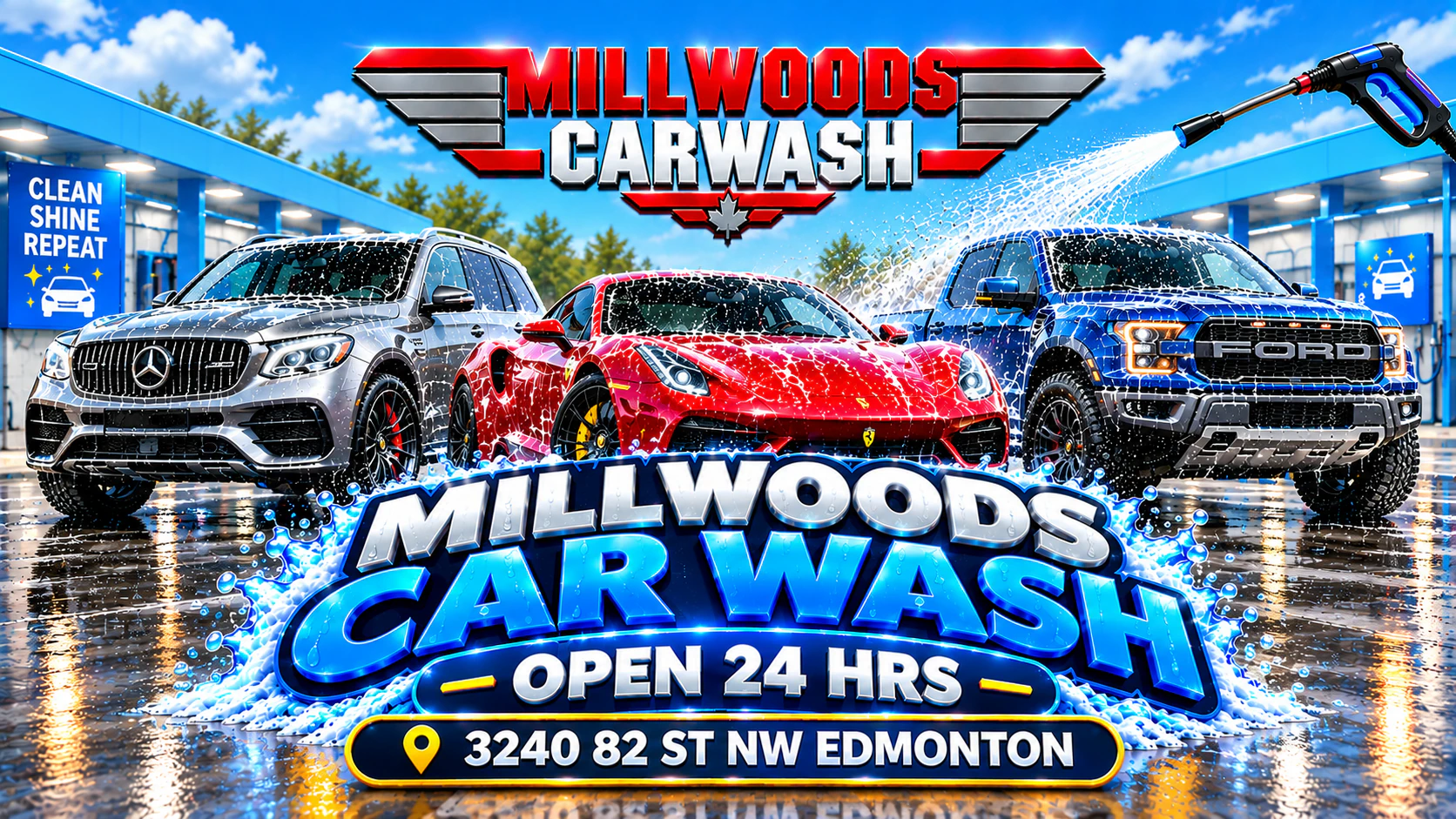 Millwoods Car Wash & Detailing — detailing & protection in Edmonton, Alberta