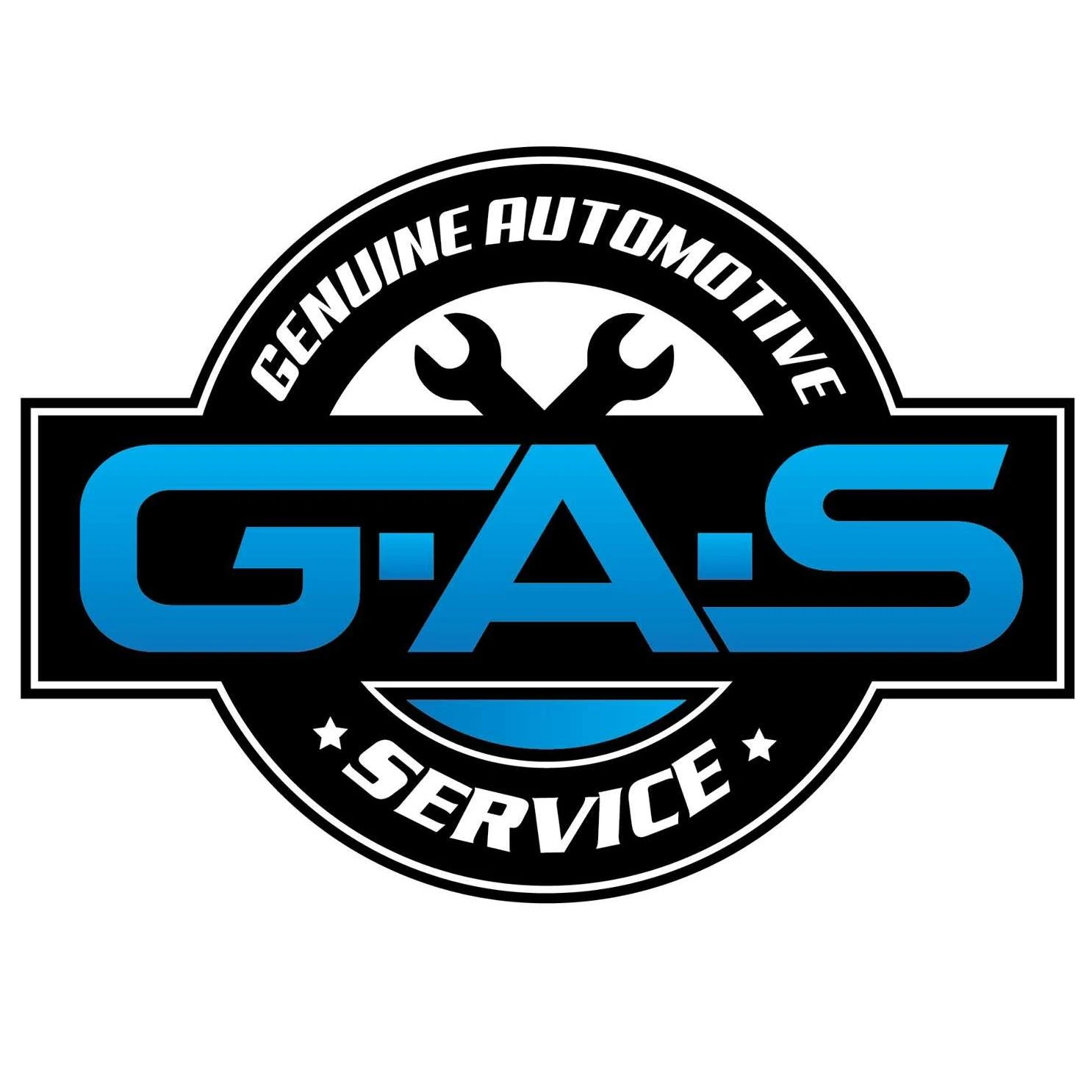 Genuine Automotive Service logo — tires & wheels in Edmonton, Alberta