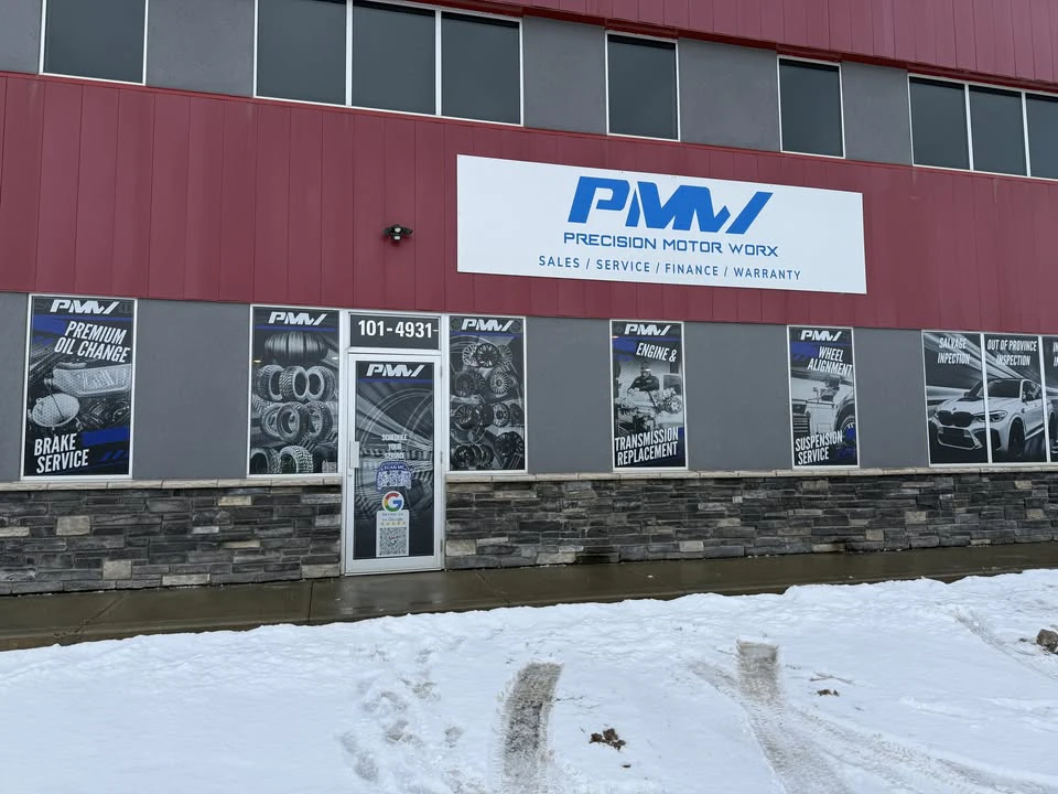 Precision Motor Worx — inspection in Red Deer, Alberta