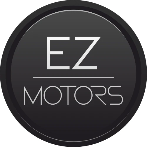 EZMOTORS EUROPEAN AUTO REPAIR logo — general repair & maintenance in Red Deer, Alberta