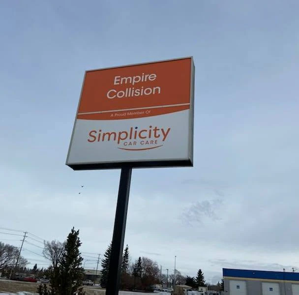 Simplicity Car Care Red Deer Collision logo — body & paint in Red Deer, Alberta