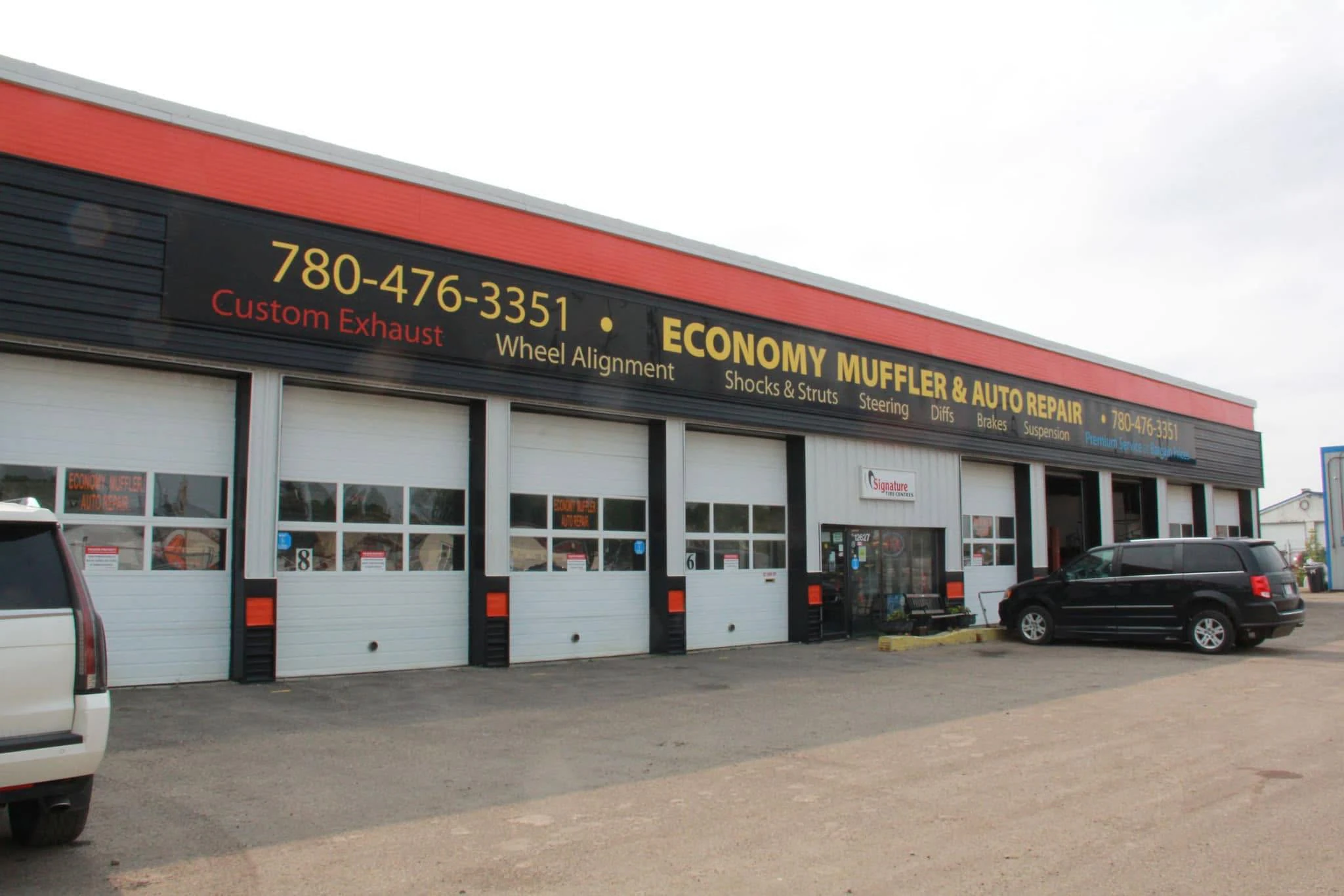 Economy Muffler & Auto Repair — tires & wheels in Edmonton, Alberta
