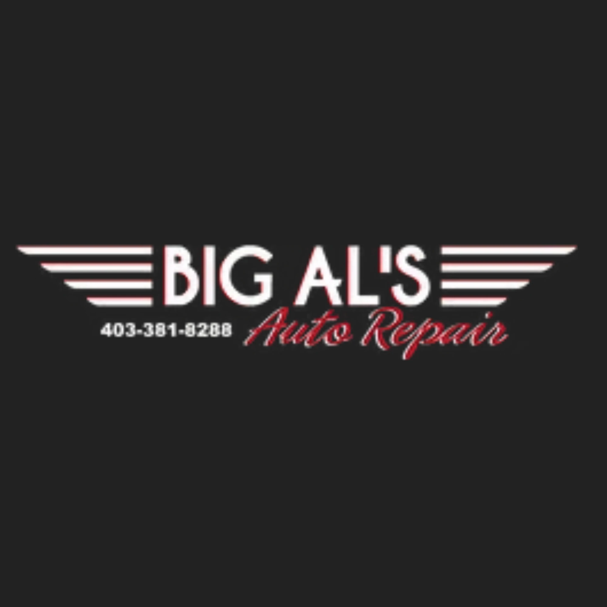 Big Al'S Auto Repair logo — tires & wheels in Lethbridge, Alberta