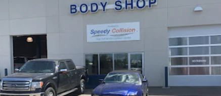 Cam Clark Ford Body Shop logo — general repair & maintenance in Red Deer, Alberta