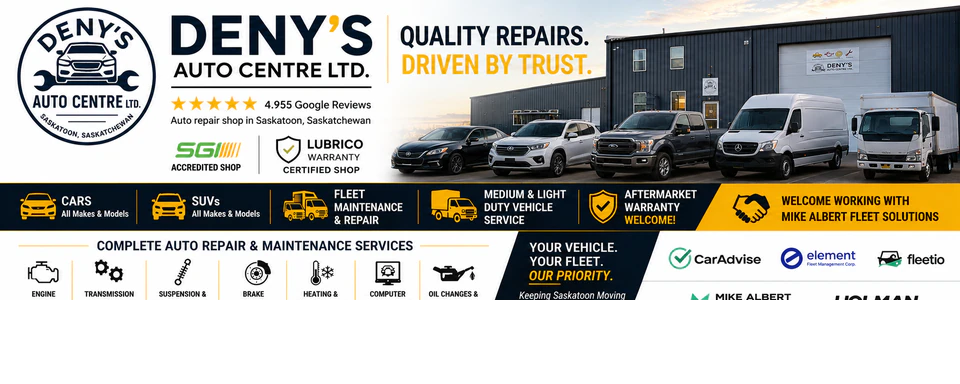 DENY'S AUTO CENTRE — general repair & maintenance in Saskatoon, Saskatchewan