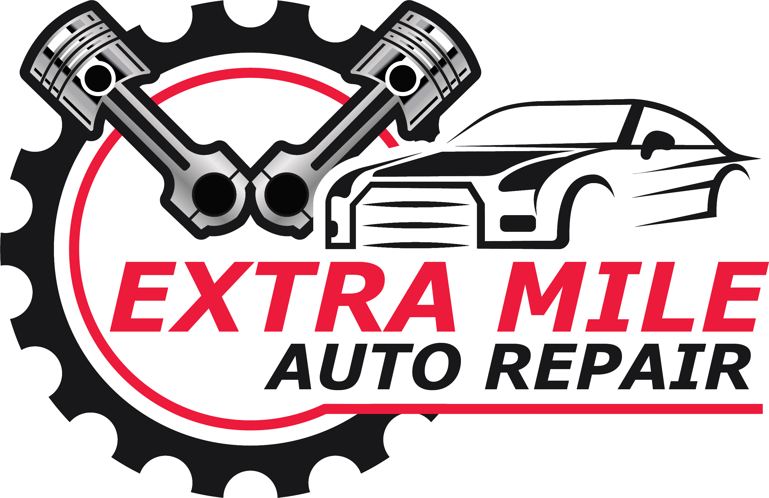 Extra Mile Auto Repair logo — tires & wheels in Regina, Saskatchewan