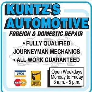 Kuntz'S Automotive — general repair & maintenance in Regina, Saskatchewan