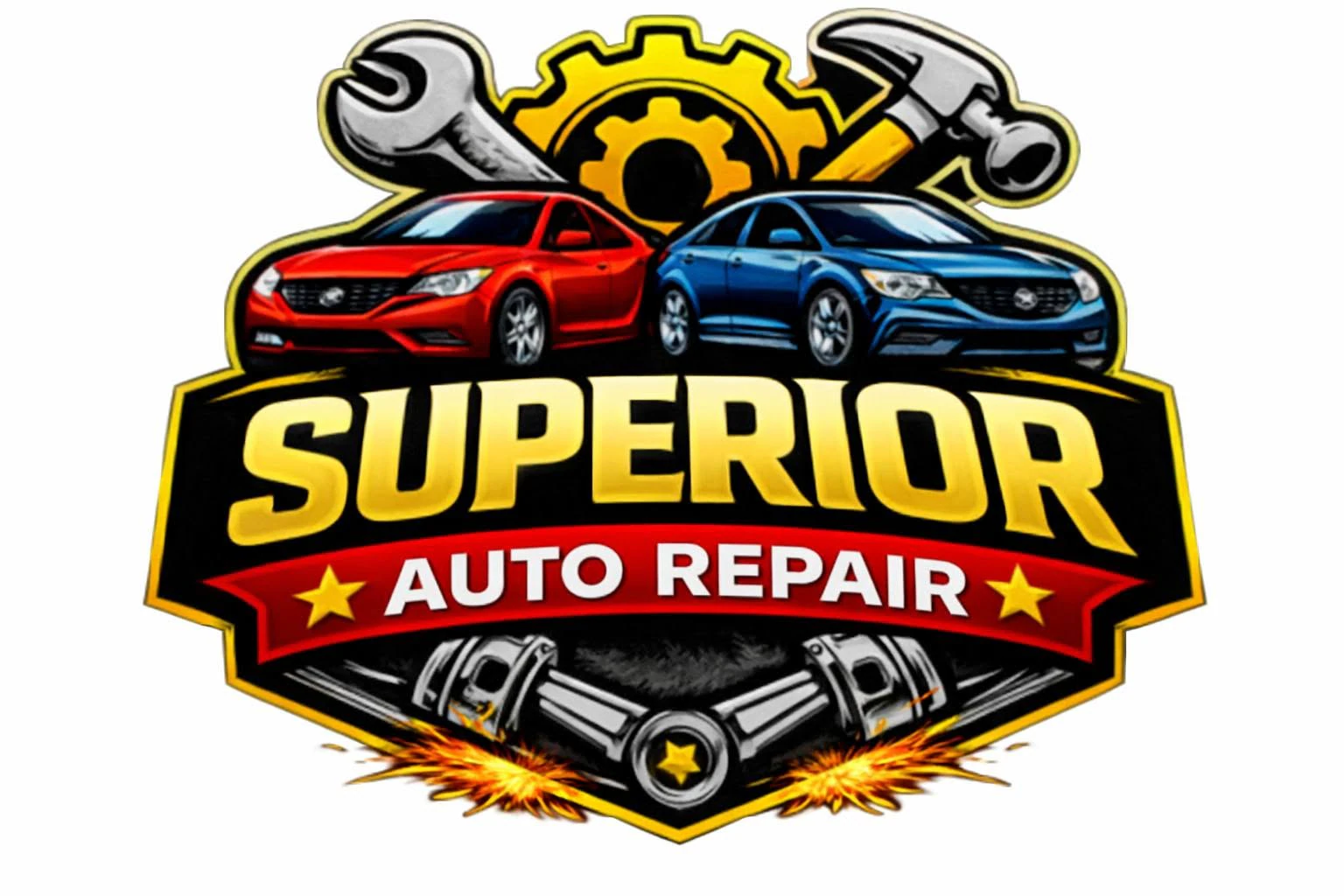 Superior Auto Repair logo — general repair & maintenance in Saskatoon, Saskatchewan