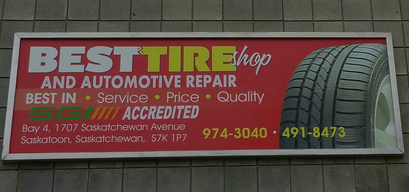 Best Tire & Automtv Repair Shp logo — general repair & maintenance in Saskatoon, Saskatchewan
