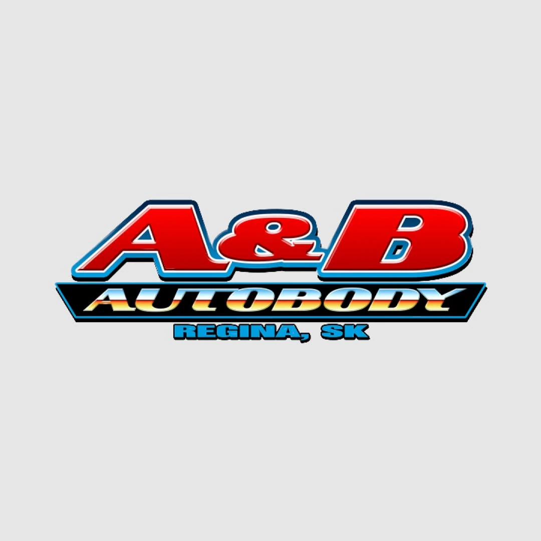A & B Auto Body logo — body & paint in Regina, Saskatchewan