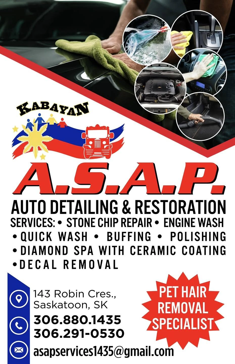 A.S.A.P. Auto Detailing & Restoration — detailing & protection in Saskatoon, Saskatchewan