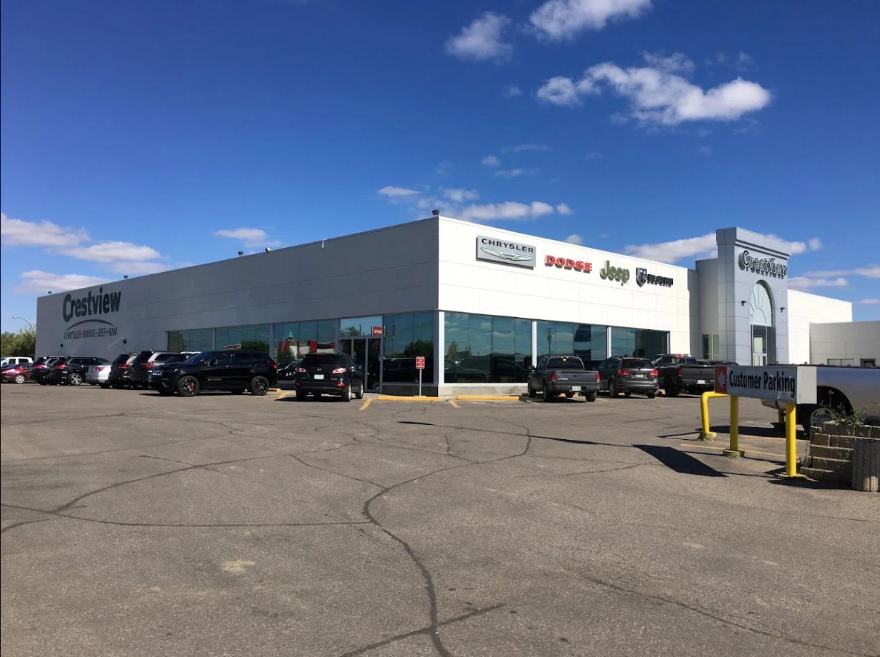 Crestview Chrysler Dodge Jeep Ram — inspection in Regina, Saskatchewan
