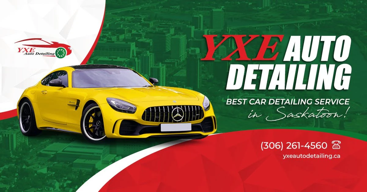 YXE Auto Detailing logo — detailing & protection in Saskatoon, Saskatchewan