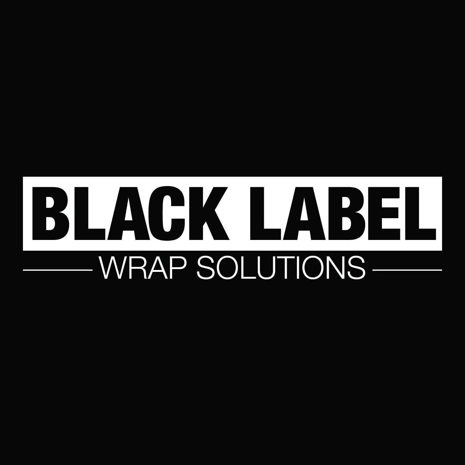 Black Label Wrap Solutions logo — general repair & maintenance in Saskatoon, Saskatchewan
