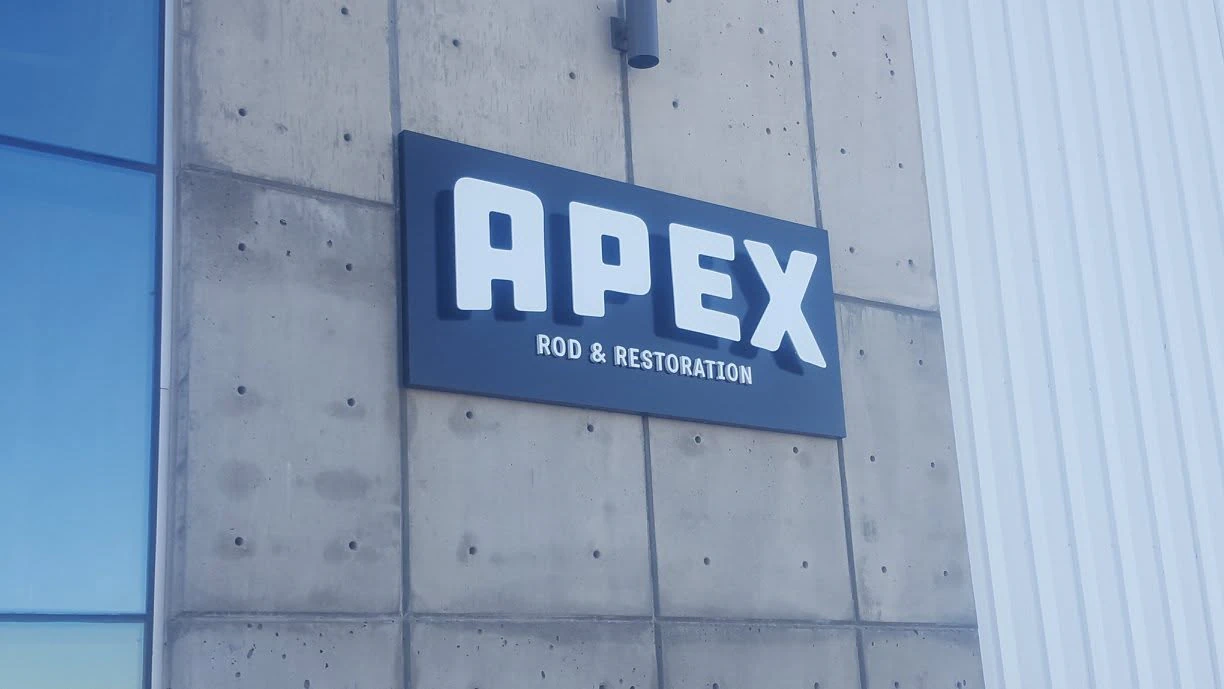 Apex Rod & Restoration logo — body & paint in Saskatoon, Saskatchewan