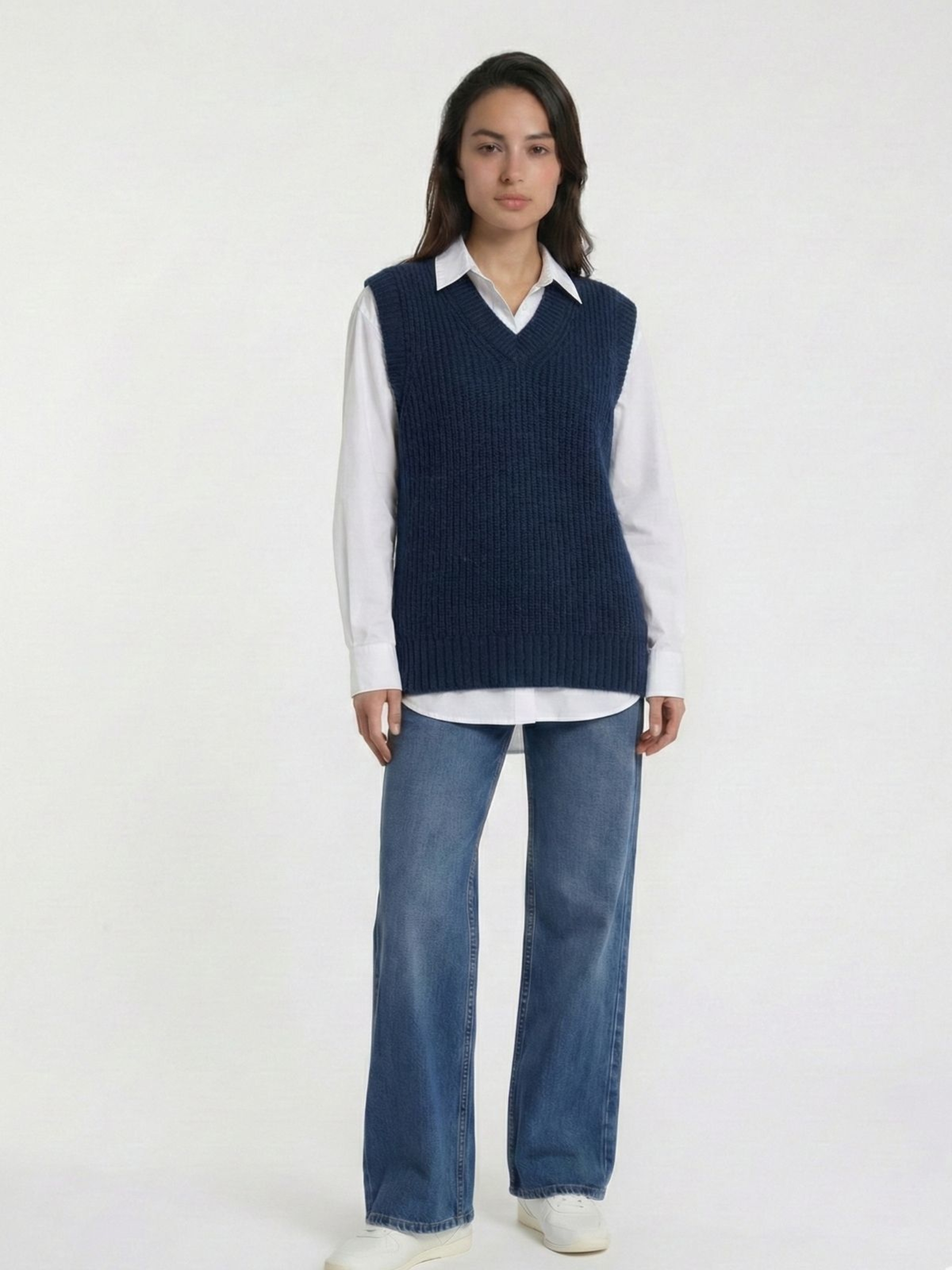 Chaleco Ébano - Azul Marino