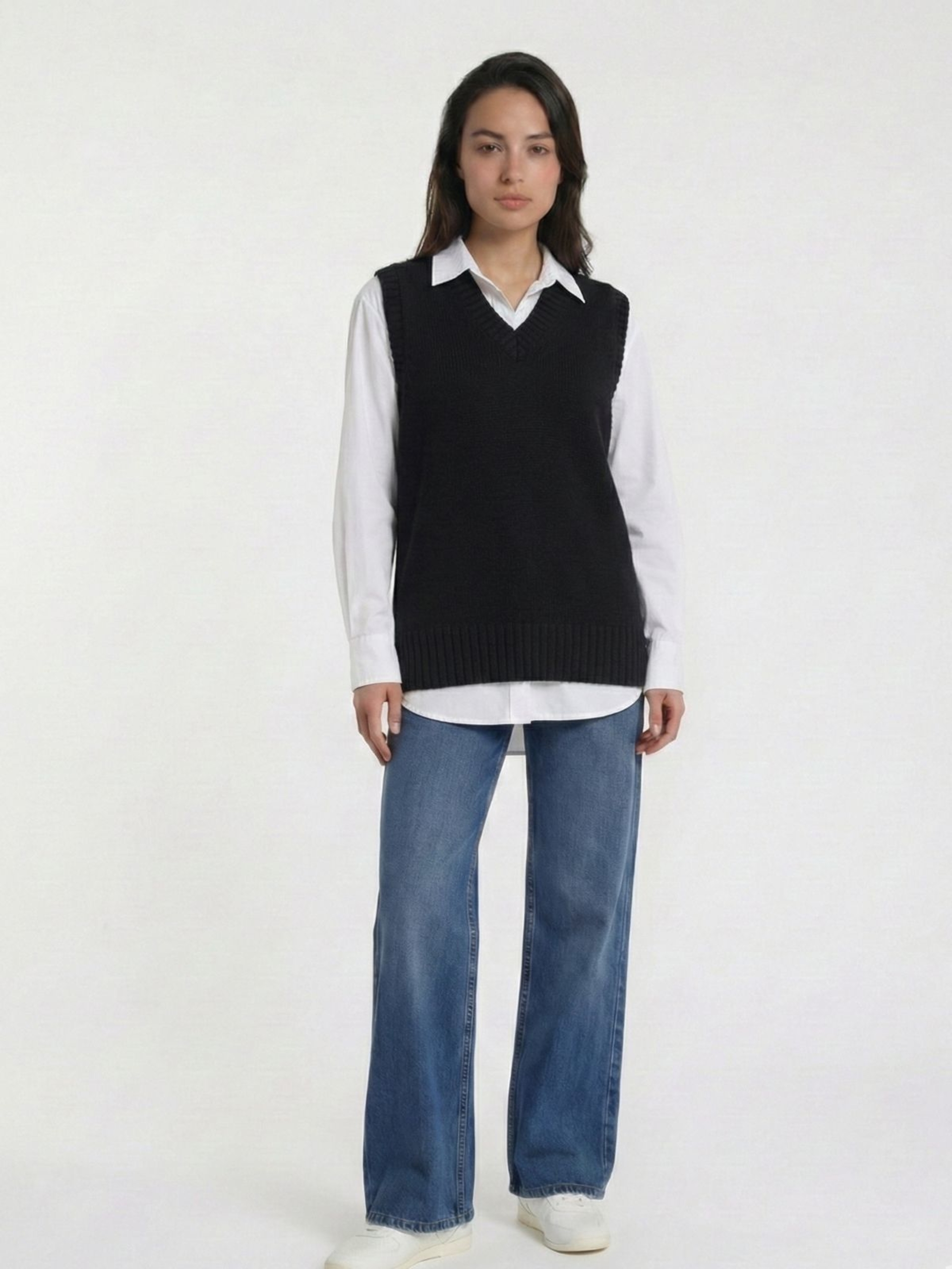 Chaleco Ébano - Negro