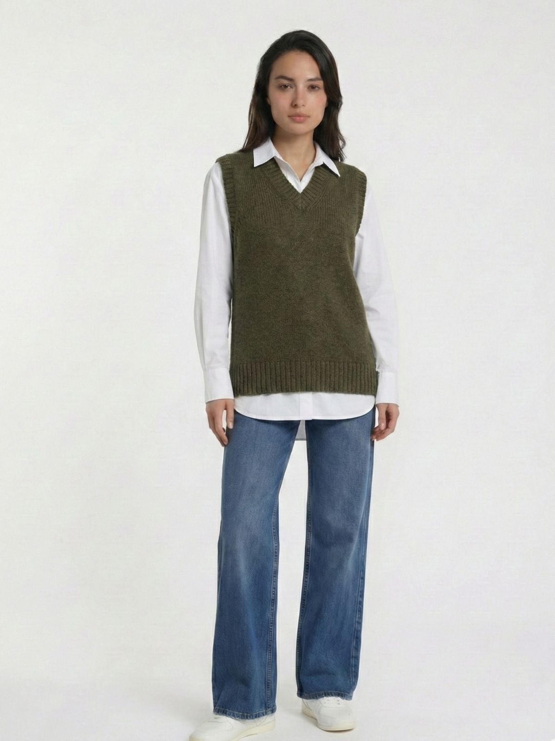 Chaleco Ébano - Verde Oliva