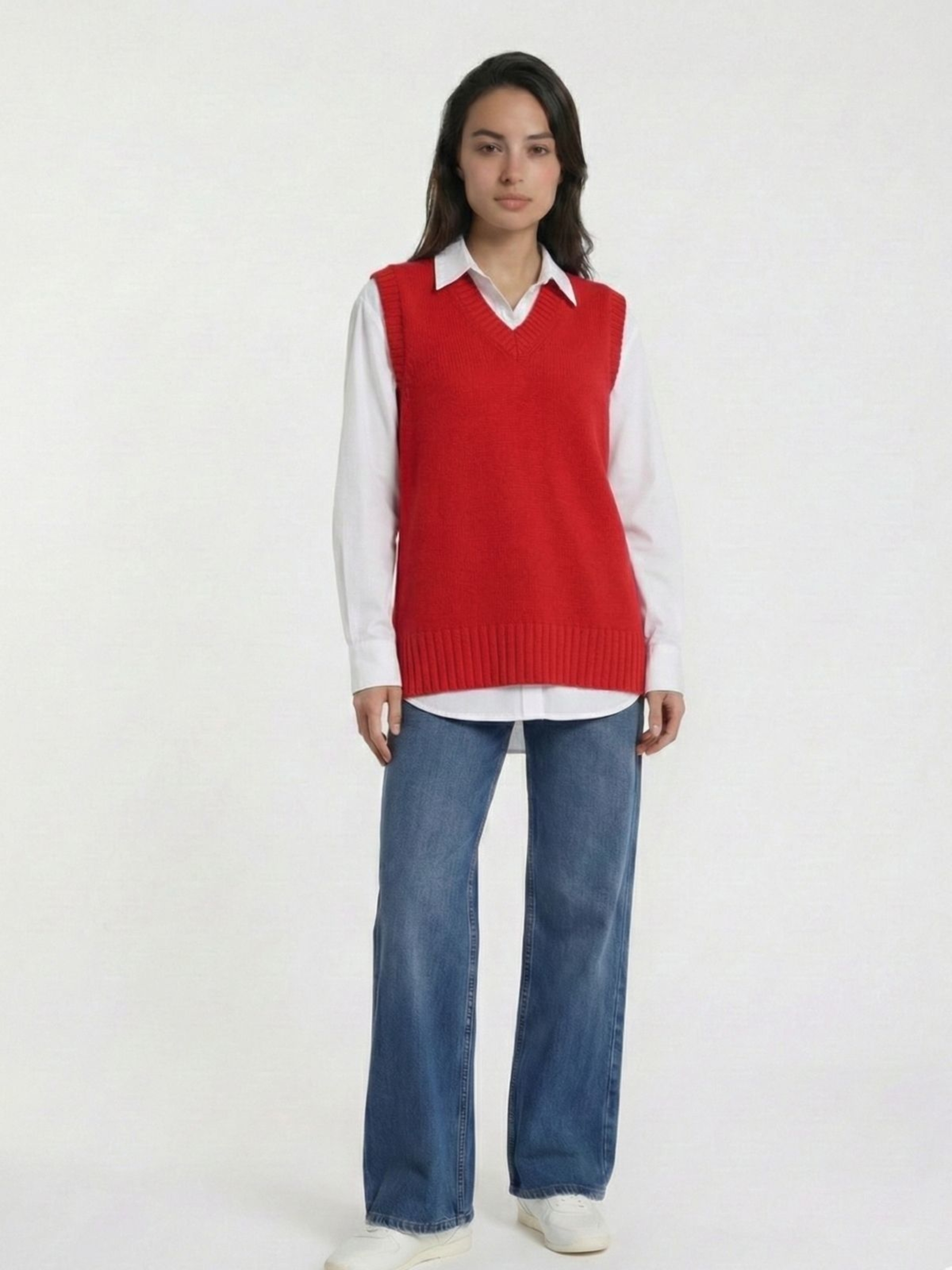 Chaleco Ébano - Rojo