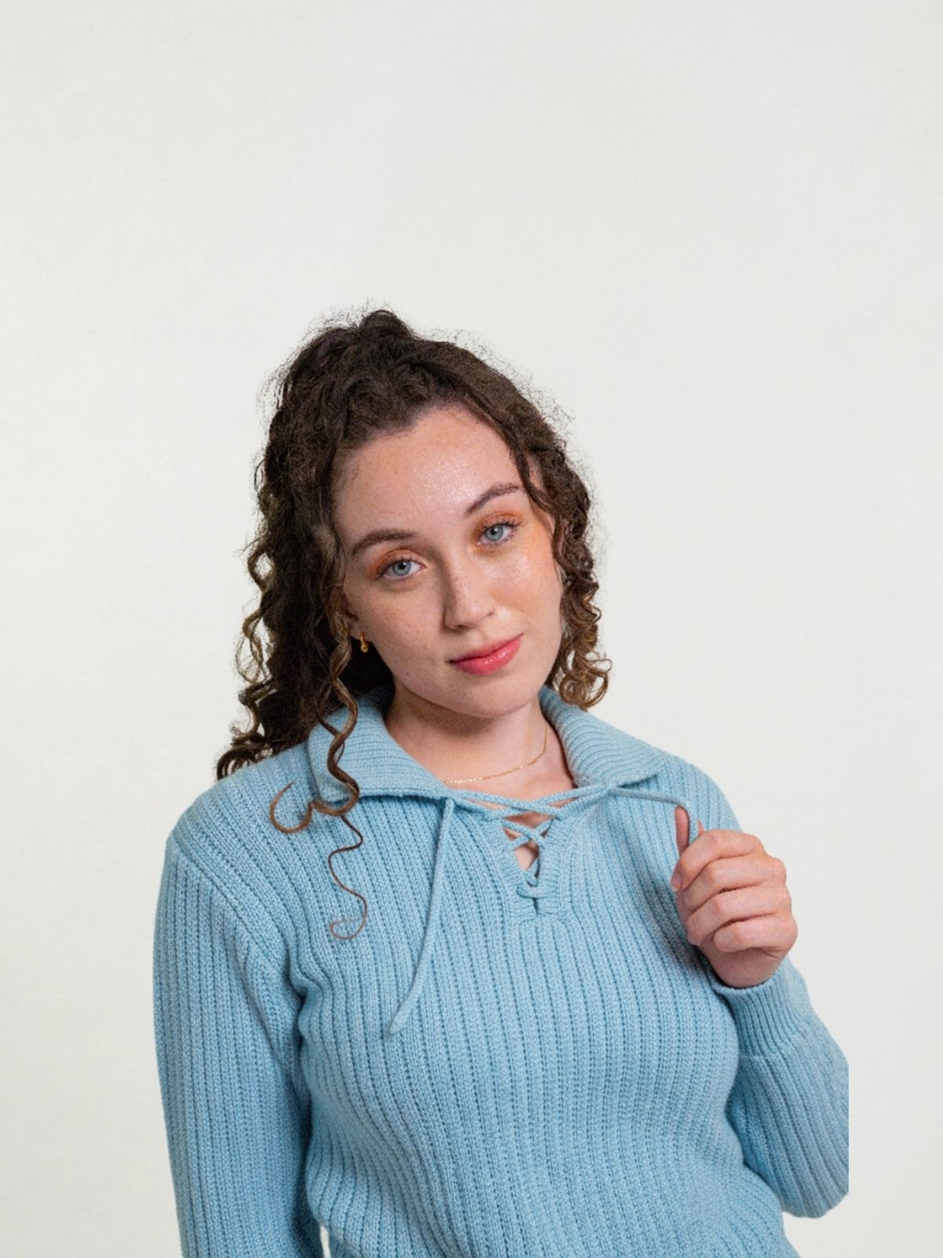 Suéter Bruma - Celeste