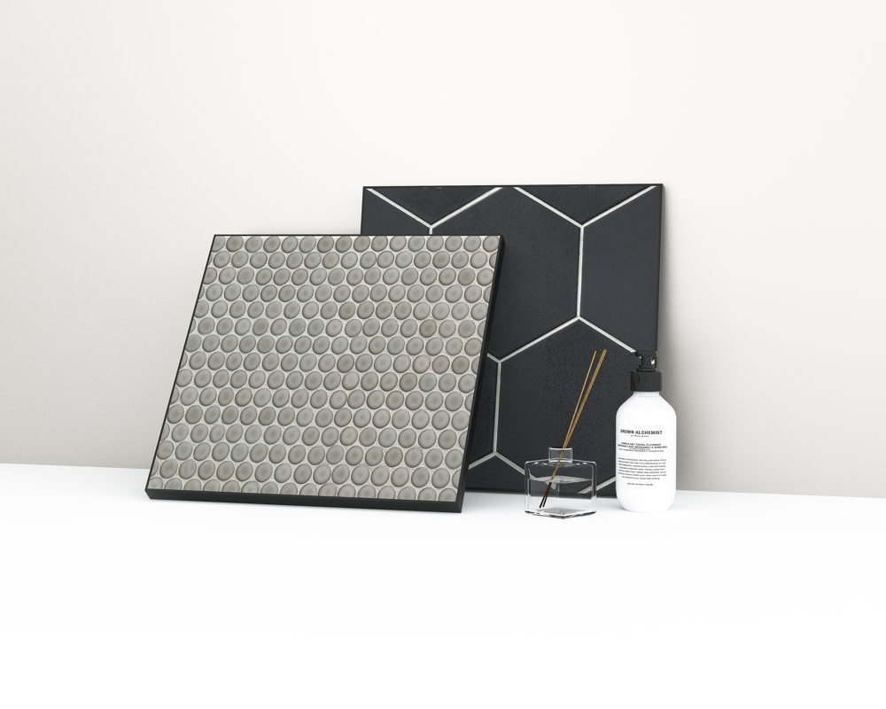 Bedrosians Tile Stone Geometric Look Tiles