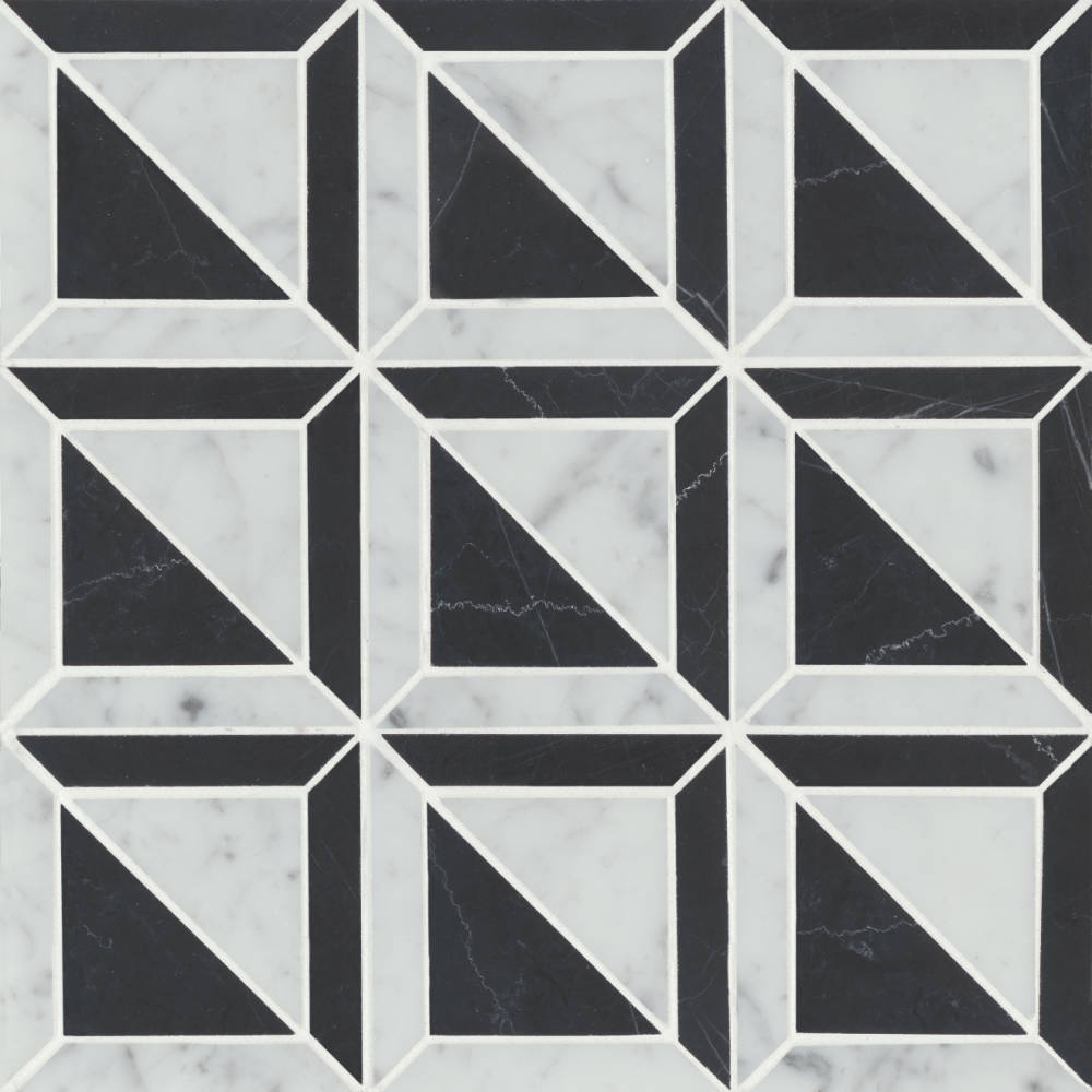 Matisse Mosaic 3 Marble Blend Tile
