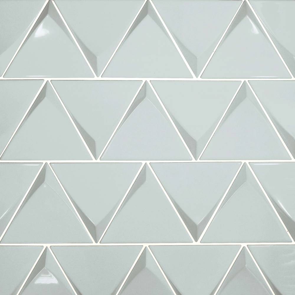 Triangolo 5x5 Wall Tile in Electric Blue
