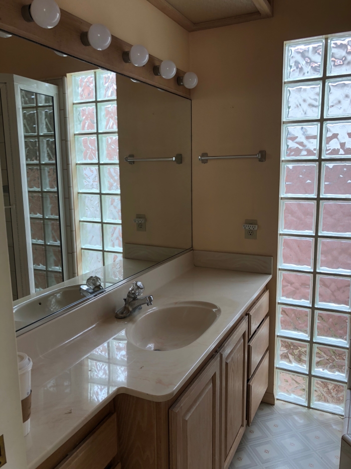 Bathroom Vanity Before