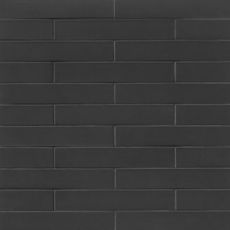 Verve 2x12 glass mosaic in After Dark matte