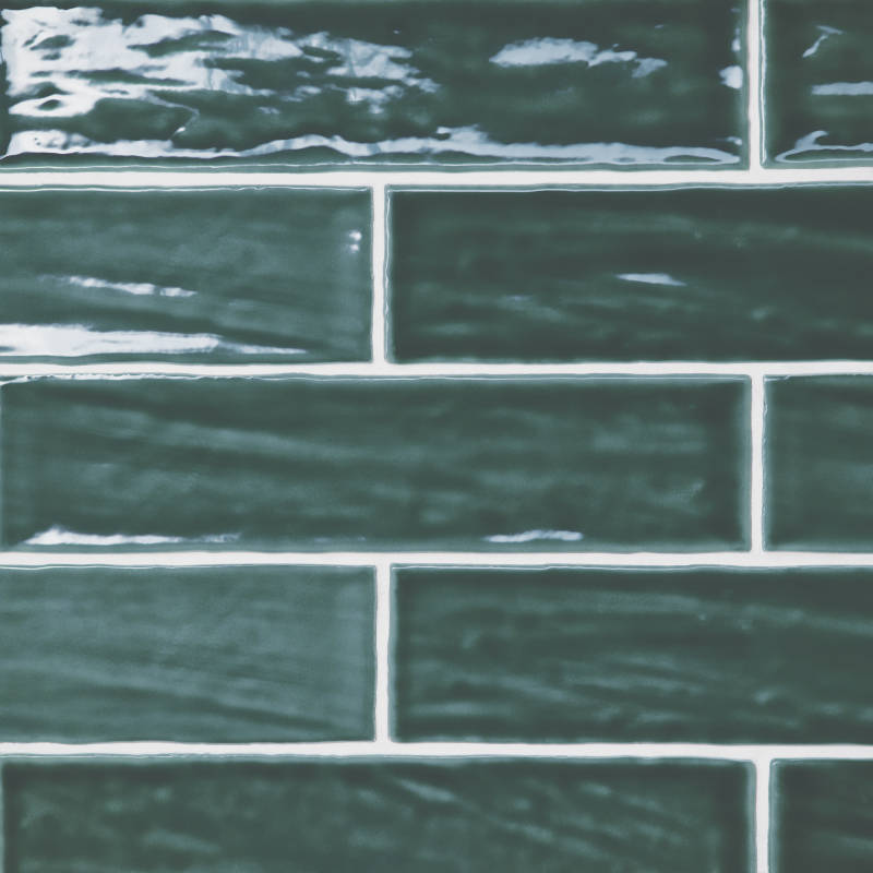 Marin Ocean Teal (teal) 2.5x10, Gloss, Wall Tile