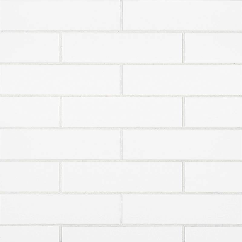 Traditions Ice White 3x12, Matte, Subway Tile Wall Tile