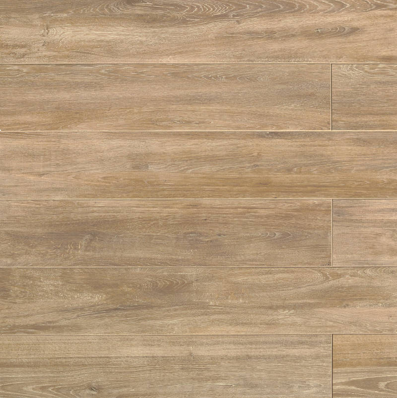 Clay porcelain tile from Othello collection, honed finish, 7.75x47.25 size, suitable for floors and walls