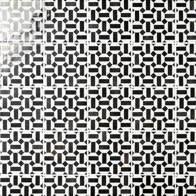 Loire 5x5 Gloss Ceramic Tile in a rich color finish, perfect for backsplash and wall applications, crafted from high-quality ceramic material.