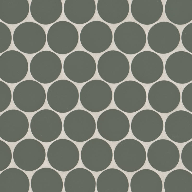 Makoto Midori Green 10x10, Matte, Mosaic Porcelain Tile