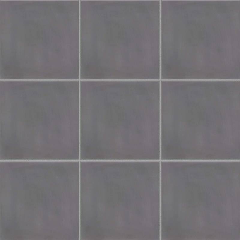 Smoke Porcelain Tile 8x8 Matte Finish Cement Decorative Square