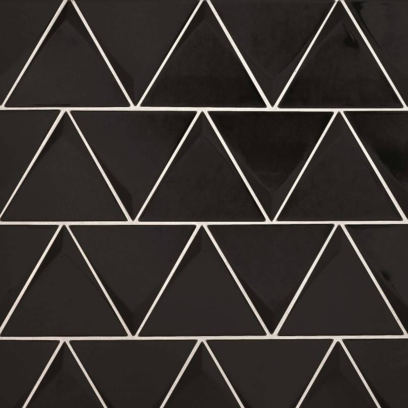 Triangolo Black Wall Tile