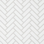 Le Cafe 2 x 2 Octagon Matte Porcelain Mosaic Tile in White