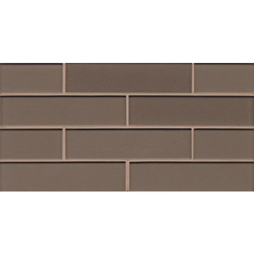 Bedrosians Manhattan Silk 4-in x 8-in Glass Mosaic Tile Sample Bedrosians Manhattan Silk 4-in x 8-in Glass Mosaic Tile Sample
