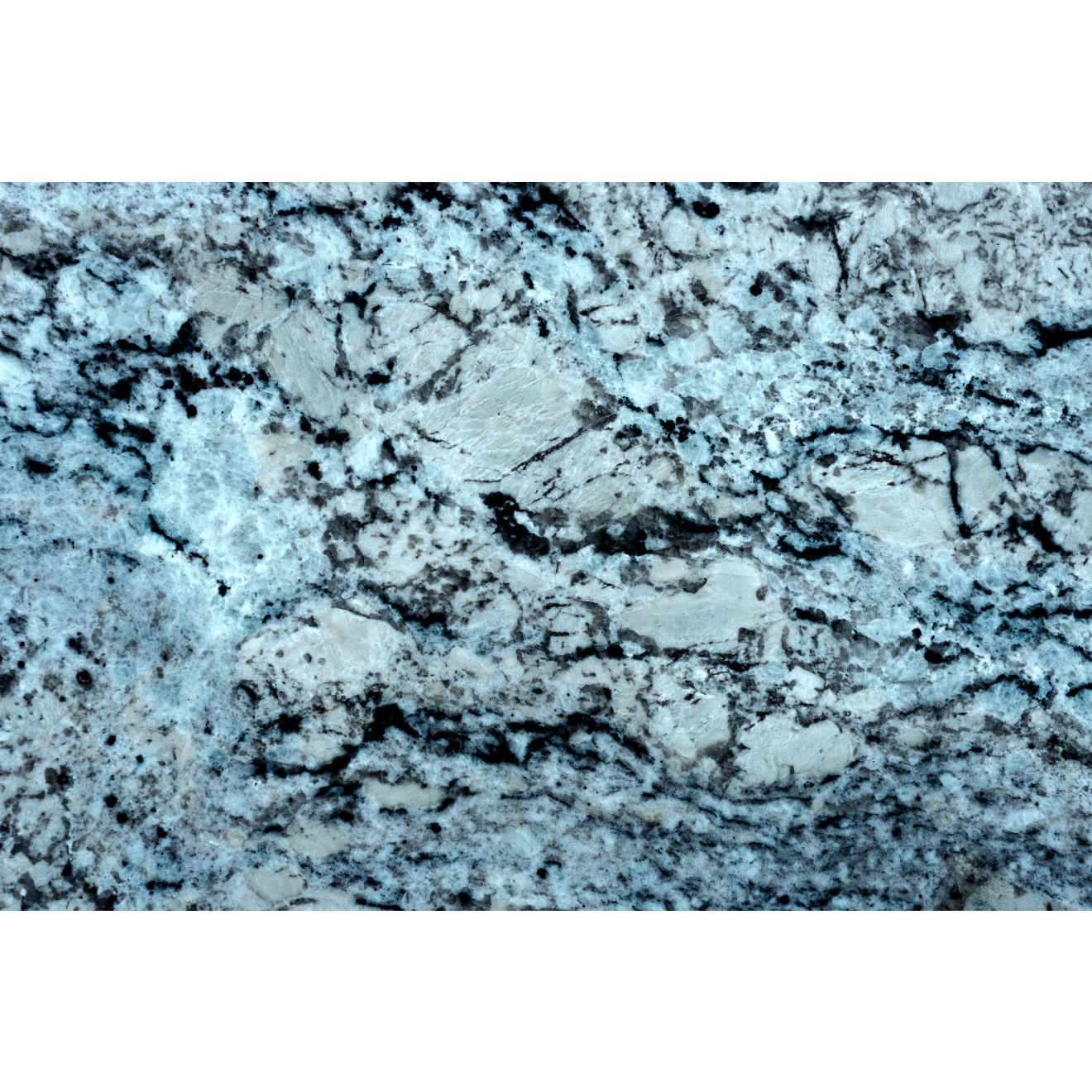 Ice White Granite in 2cm Bedrosians Tile & Stone