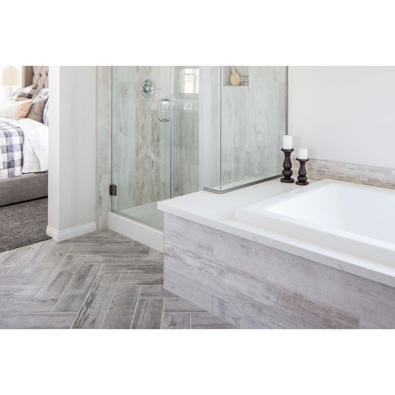 Crate 6 X 24 Floor Wall Tile In Weathered Board