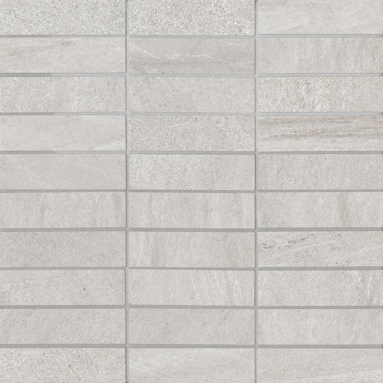 Purestone 1"x4" Glazed Porcelain Mosaic in Grigio