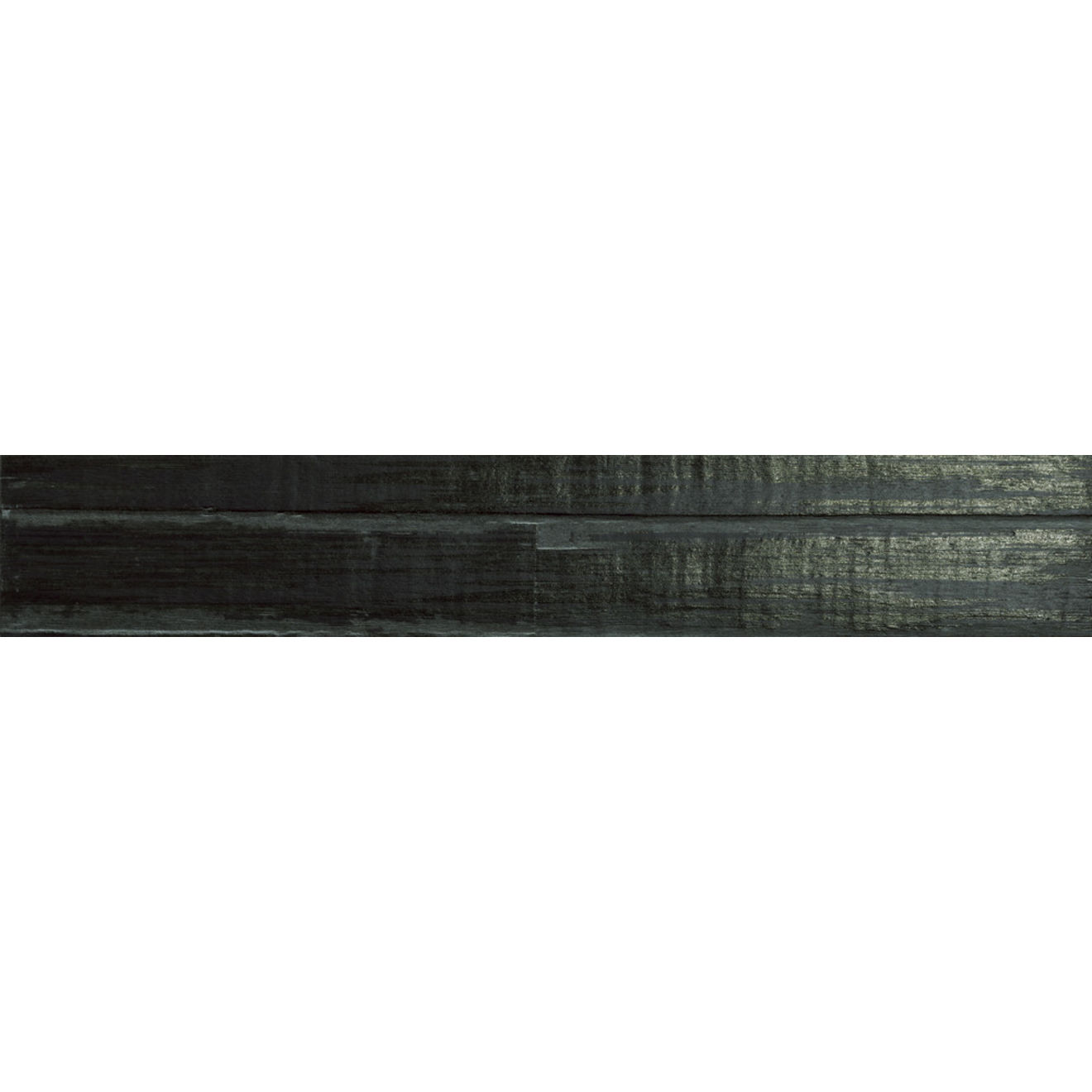 Barrique 4" x 24" Floor & Wall Listello in Noir
