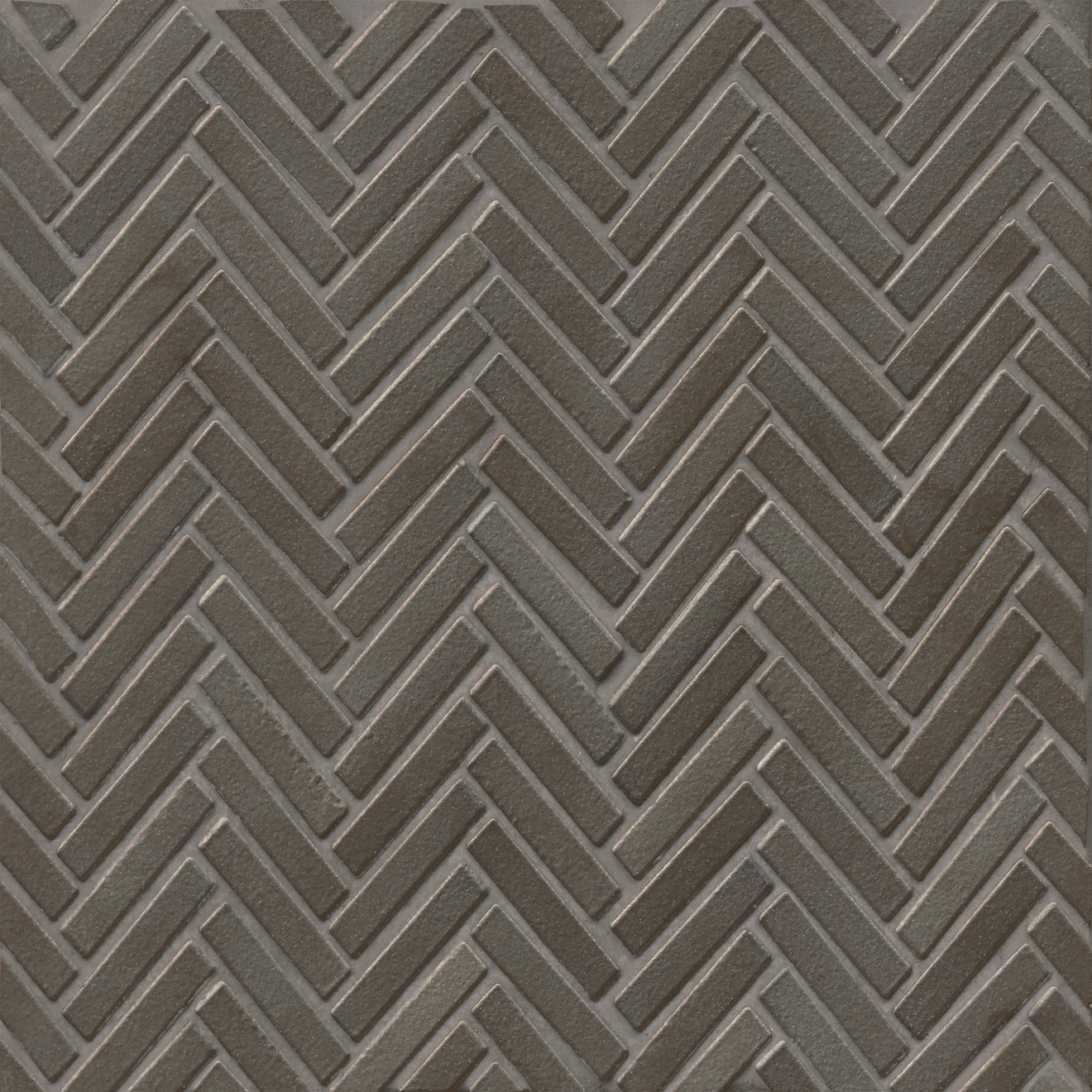 90 1/2" x 2" Floor & Wall Mosaic in Metallic