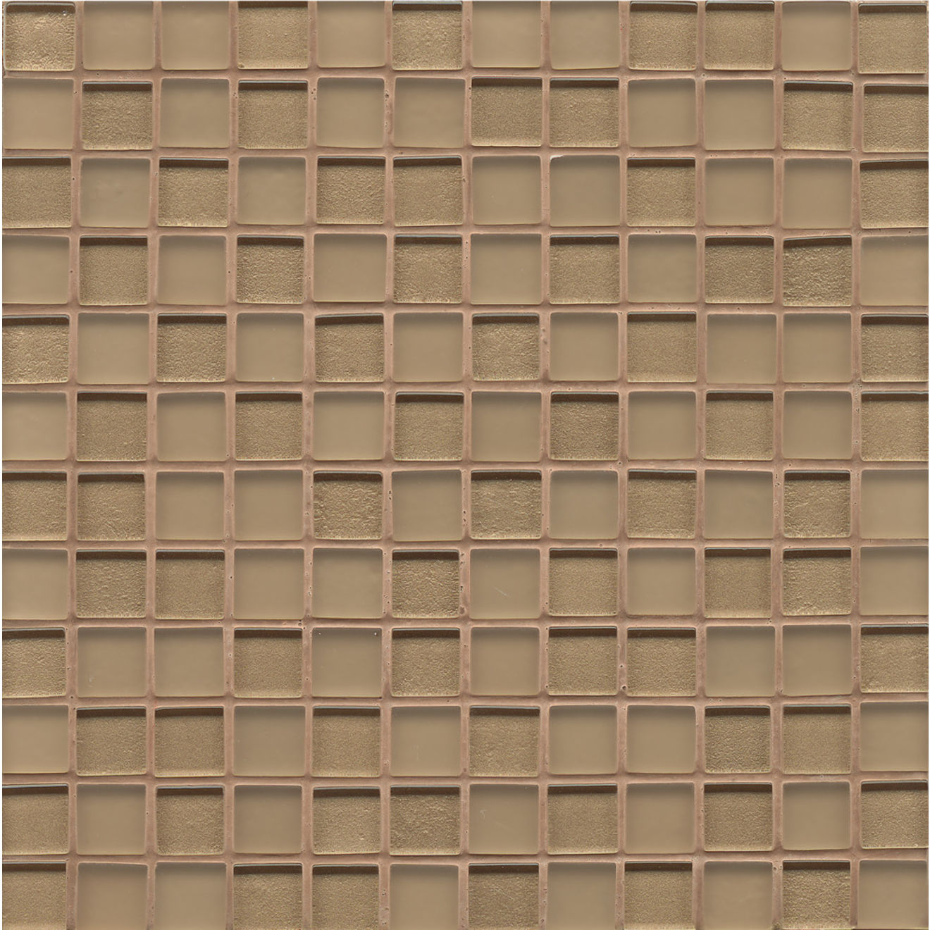 Manhattan 1" x 1" Wall Mosaic in Heiress
